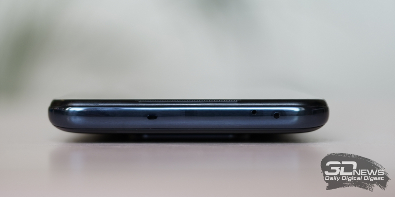 Xiaomi POCO X3 Pro, верхняя грань: два микрофона и ИК-порт